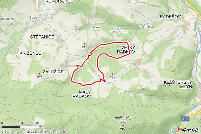 Zobrazit mapu na Mapy.cz